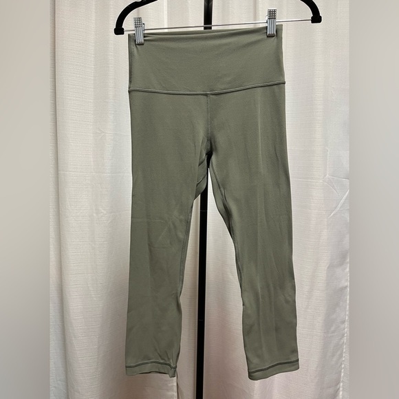 Lululemon Align Crop *21" Grey Sage | size 6 - Picture 1 of 7